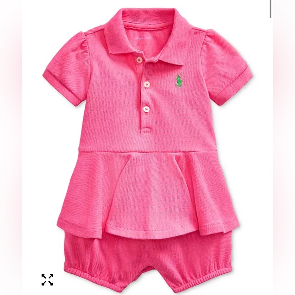 Ralph Lauren Pink Kids One Piece